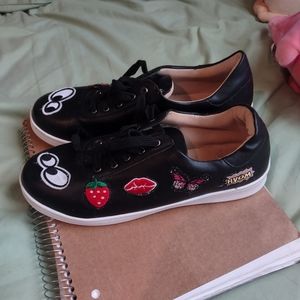 Emoji Sneakers size 8.5 (Fits like an 8)